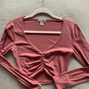 Fashion Nova "Miranda Ruched" Top L